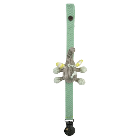 Baby pacifier holder | piper the elephant finn + emma