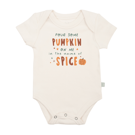 Baby graphic bodysuit | pour some pumpkin finn + emma