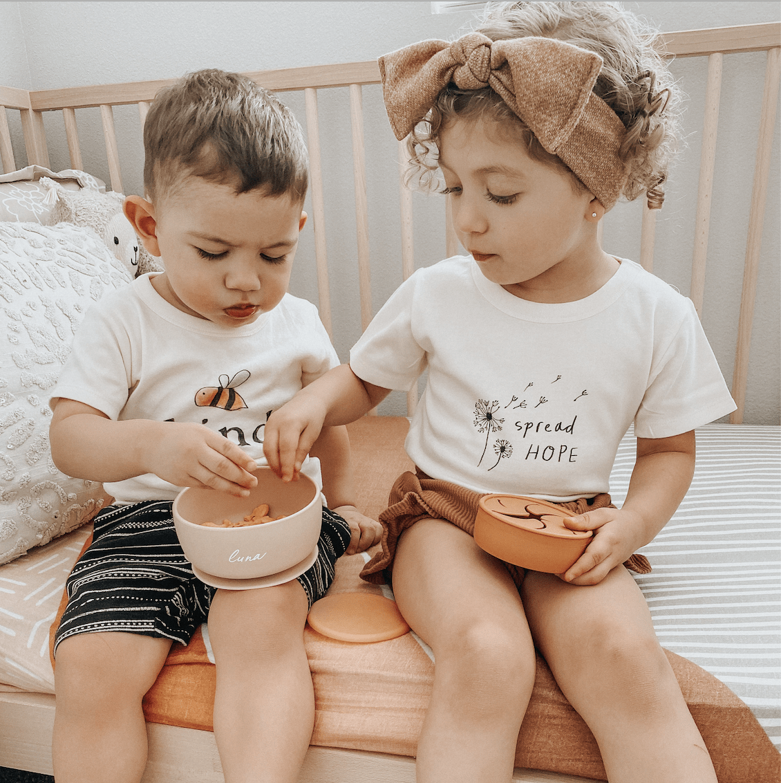 Baby graphic tee | bumble bee kind finn + emma