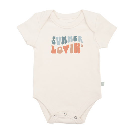 Baby graphic bodysuit | summer lovin finn + emma
