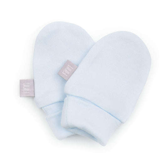 Baby mittens | lt blue Finn + Emma