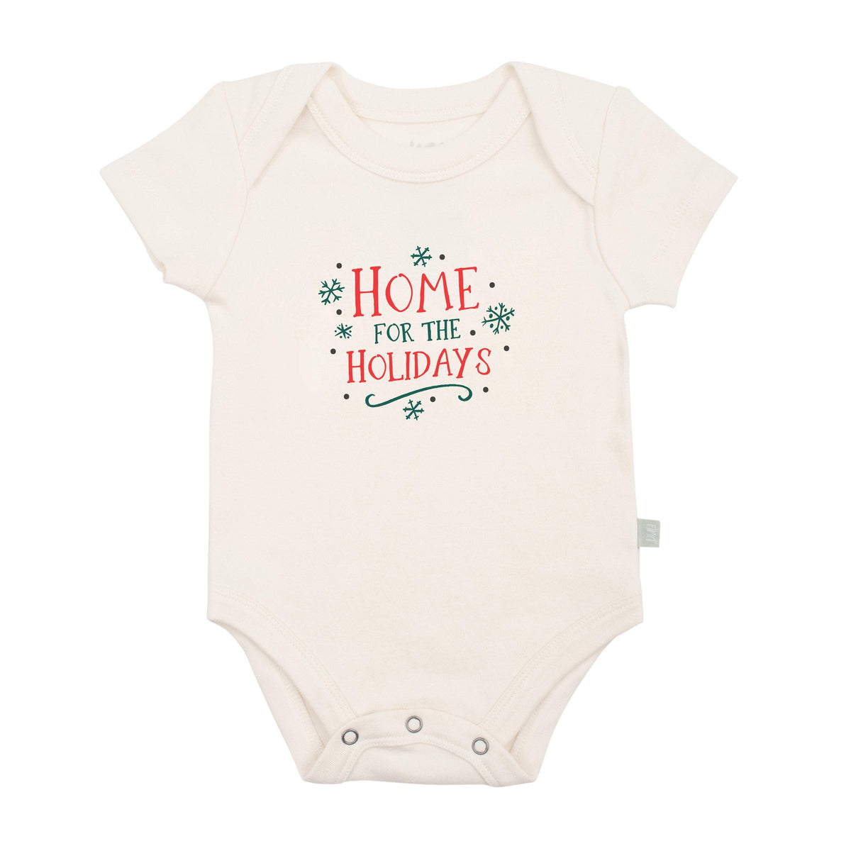 Baby graphic bodysuit | home for the holidays finn + emma