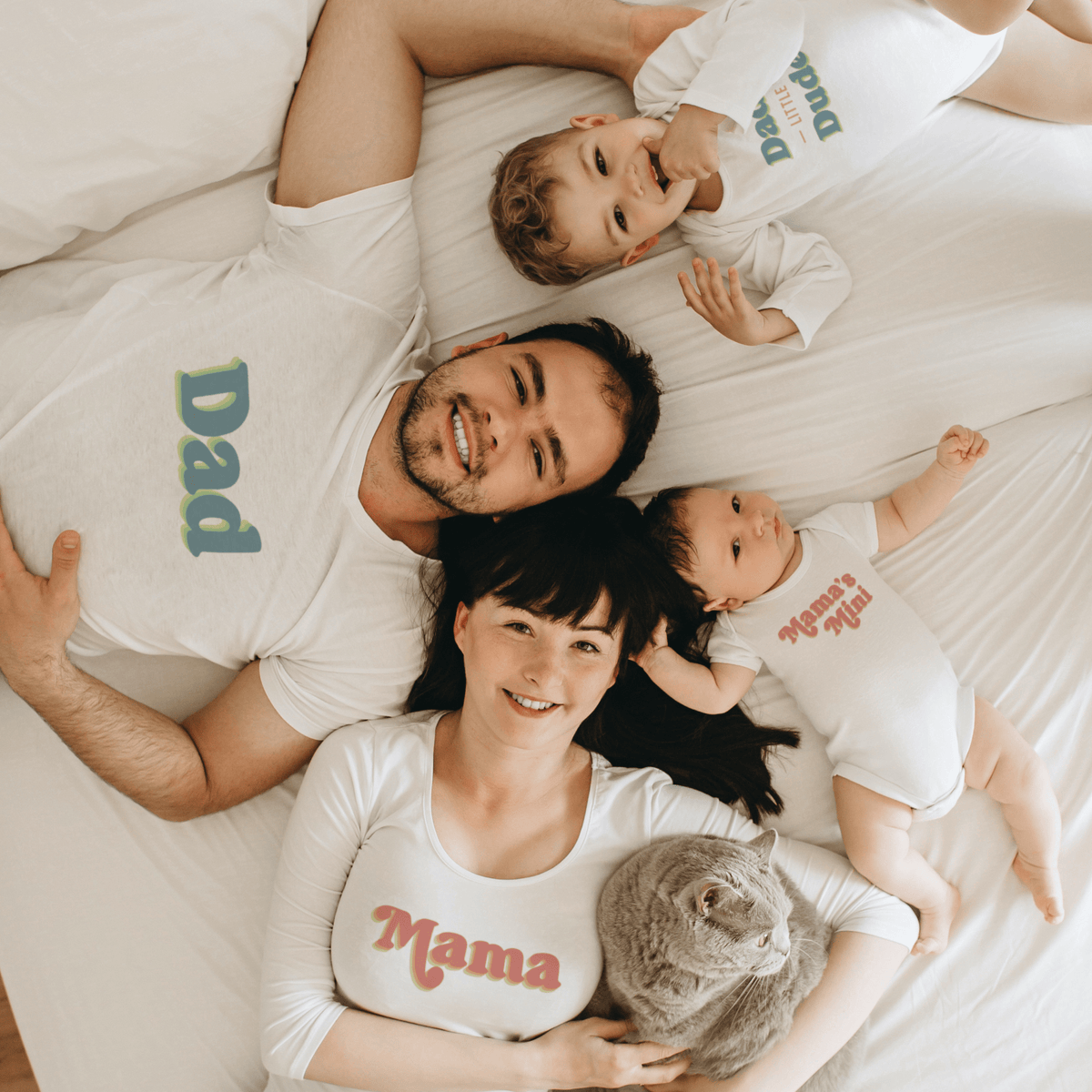 Baby adult graphic tee | dad finn + emma