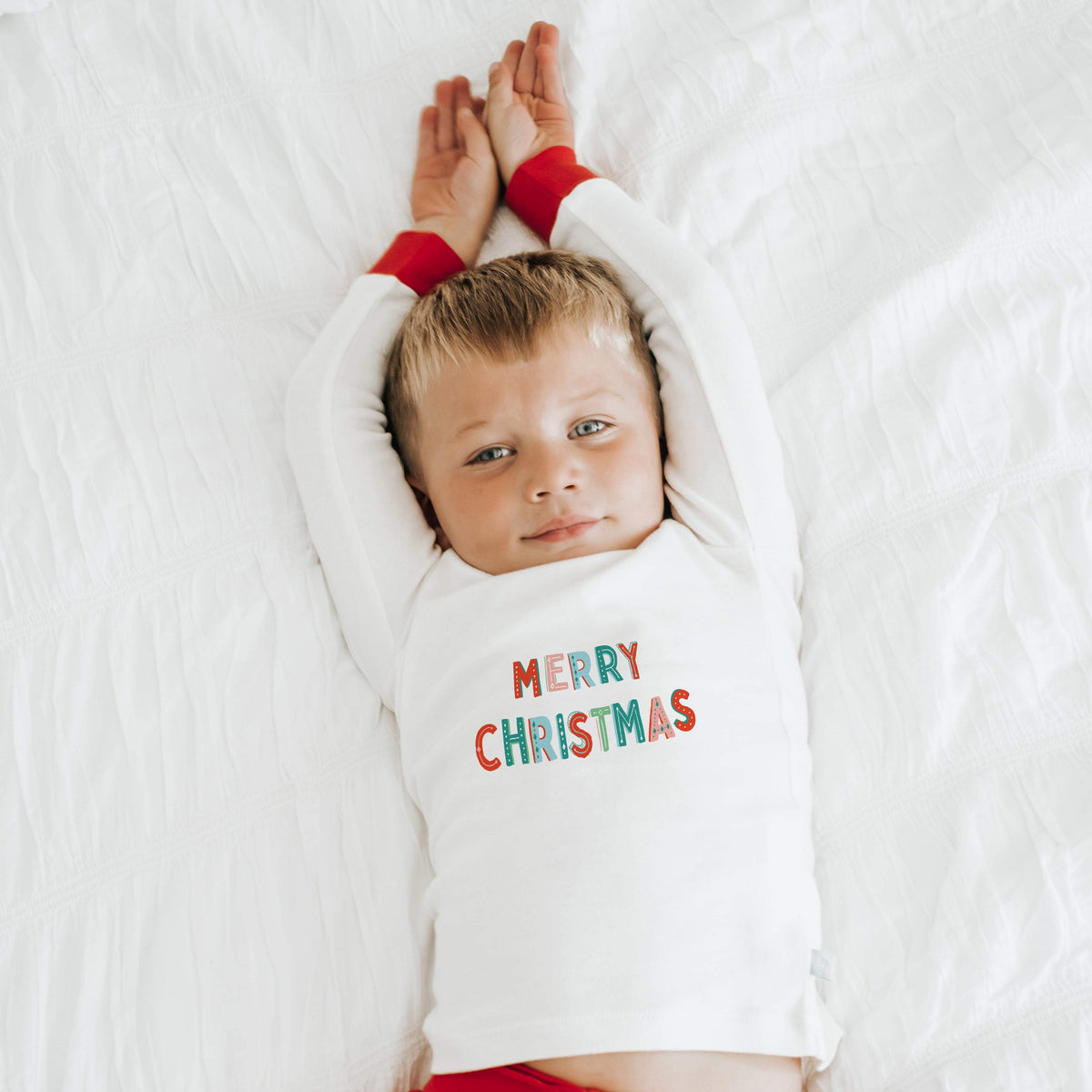 Baby pajamas | merry christmas finn + emma