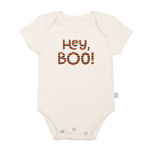Baby graphic bodysuit | hey boo finn + emma