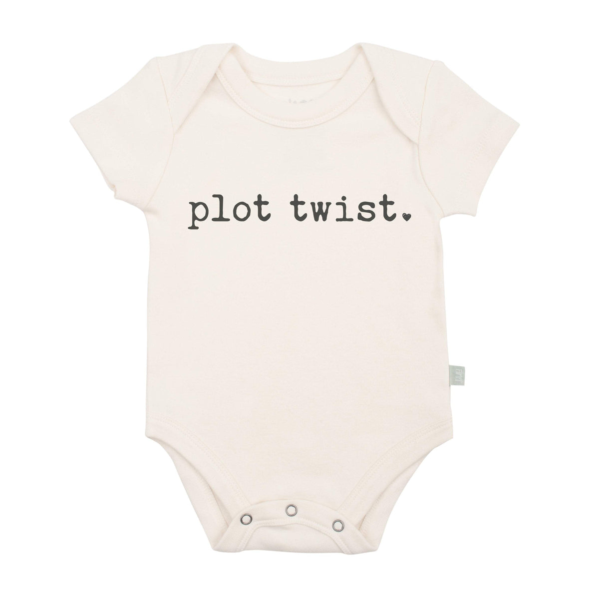 Baby graphic bodysuit | plot twist finn + emma