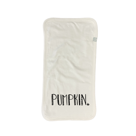 Baby burp cloth | pumpkin finn + emma