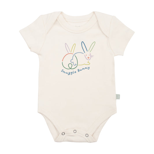 Baby graphic bodysuit | snuggle bunny finn + emma