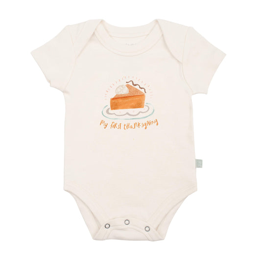 Baby graphic bodysuit | first thanksgiving