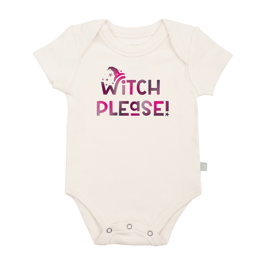 Baby graphic bodysuit | witch please finn + emma